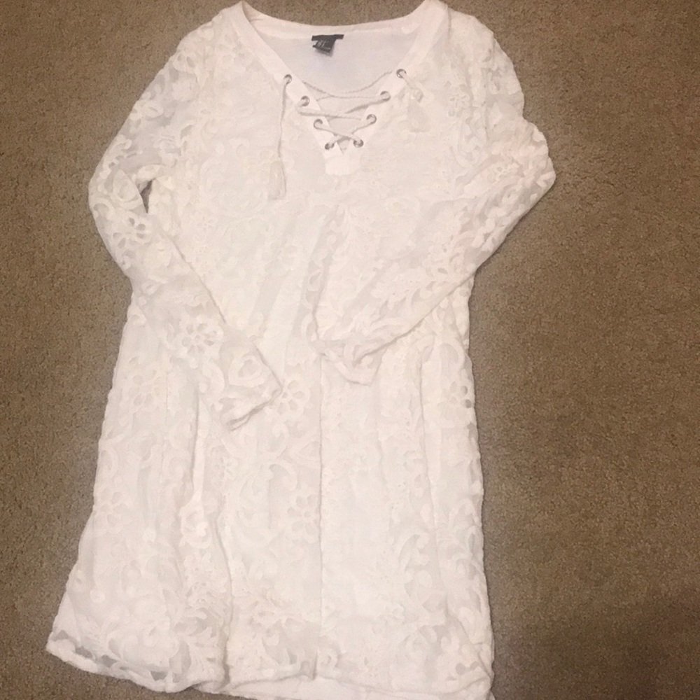 White dress